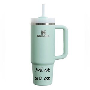 Stanley Mint Green Travel Mug with Handle
